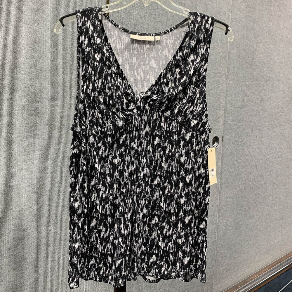 NWT Sejour Sleeveless Twist Top 3X
